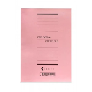 Skops Lüks Tam Kapak Karton Dosya (50 Li Paket)