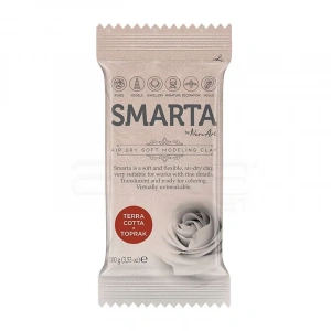 Smarta Hava İle Kuruyan Modelleme Hamuru 100g Toprak Rengi