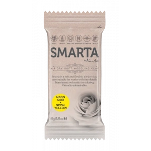 SMARTA HAVA İLE KURUYAN MODELLEME HAMURU 24 NEON SARI 100gr