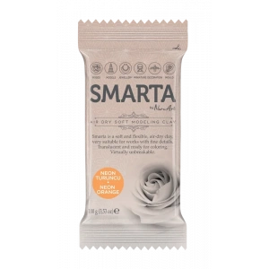 Smarta Hava İle Kuruyan Modelleme Hamuru 26 Neon Turuncu 100gr