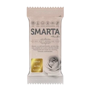 Smarta Hava İle Kuruyan Modelleme Hamuru 27 Metalik Altın 60gr