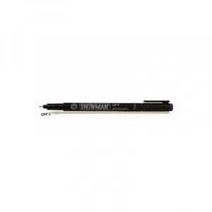 SNOWMAN OPF ASETAT KALEM FINE UÇ MAVİ