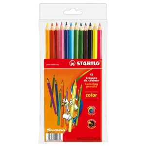 Stabilo 1212-77 Color Kuru Boya 12 Renk