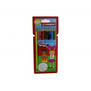 STABILO 1912/77-01 12 RENK KURU BOYA HARTUNG