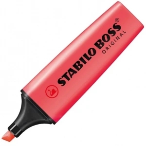 Stabilo Boss Original Fosforlu İşaretleme Kalemi KIRMIZI