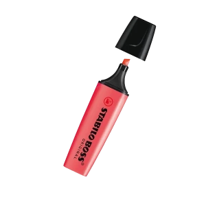 Stabilo Fosforlu Kalem Boss Kırmızı 70/40