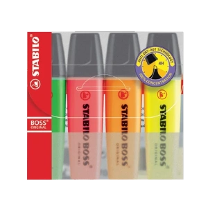 Stabilo Fosforlu Kalem Boss Orj 4 Lü 70/4