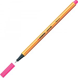Stabilo Keçe Uçlu İnce Kalem 88 Point 0.4 MM Fosforlu Kırmızı 88/040