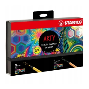 Stabilo Kreatif ARTY Pen 68 + point 88 Seti 68li