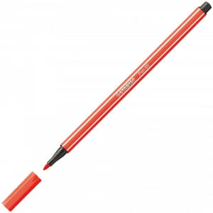 Stabilo Pen 68 Kalın Uçlu Keçeli Kalem 40 Açık Kırmızı