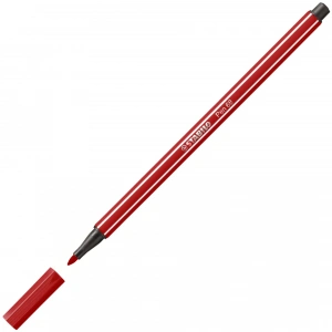 Stabilo Pen 68 Kalın Uçlu Keçeli Kalem 50 Koyu Kırmızı