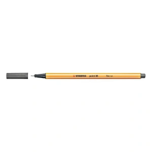 Stabilo Point 88 Keçeli Kalem 0.4 mm Koyu Gri