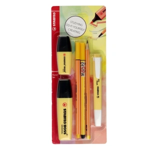 Stabilo Tek Renk Pastel Set 6lı Sarı