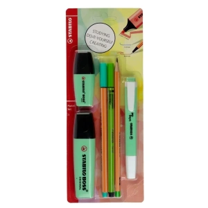 Stabilo Tek Renk Pastel Set 6lı Yeşil