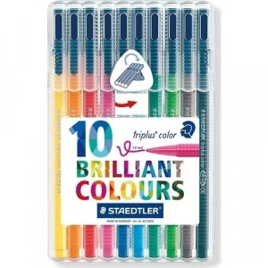 STAEDTLER TRIPLUS COLOR KEÇELİ KALEM 10LU