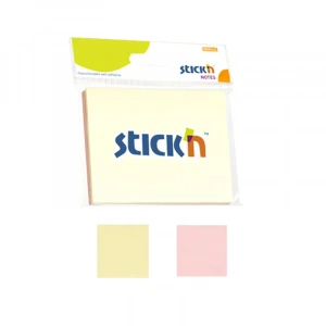 STİCKN 21094 YAPIŞKANLI NOT KAĞIDI 76x102 100 YAPRAK PASTEL 2 RENK