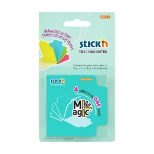 STİCKN 21560 MAGİC YAPIŞKANLI NOT KAĞIDI 70x70 4 RENK