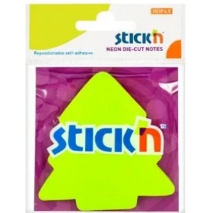 Stickn 21591 Yapışkanlı Çam Ağacı Not Kağıdı 70x70 50 Yaprak
