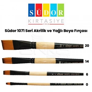 Südor 1071 Seri Akrilik Ve Yağlı Boya Fırçası