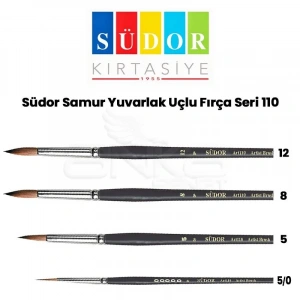 Südor 110 Seri Yuvarlak Uçlu Fırça