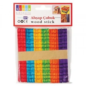 SÜDOR BS73 RENKLİ AHŞAP GEÇMELİ ÇUBUK