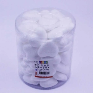 Südor Köpük Monalisa Kalp 5 cm 45 Adet Kavanoz