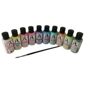 SÜDOR ML122C  MONALİSA CHALK AKRİLİK BOYA 10 RENKx40ml+FIRÇA SET
