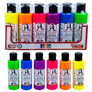 SÜDOR MONALİSA 6x70 ml FOSFOR AKRİLİK BOYA SD1006F