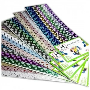 Südor Ql01-5 Quilling Kağıdı Simli 25cm 12mm