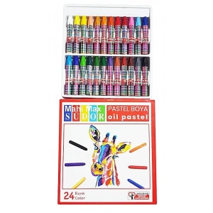 SÜDOR SD624 PASTEL BOYA 24 RENK