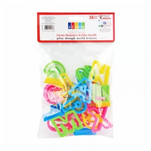 Südor So18 Oyun Hamuru Kalıbı Harfli 26lı Set