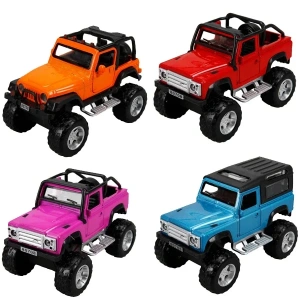 Sunman Oyuncak Sesli Ve Işıklı Metal Araba Safarı Jeep 13 Cm FY80708