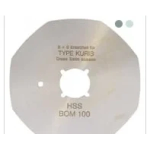 Suprena Yuvarlak Kumaş Kesim Motor Yüksek Karbonlu 8 Köşe Bıçak / R1515(8) HSS