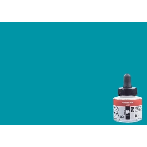 Talens Amsterdam Acrylic Ink 30ml 522 Turquoise Blue