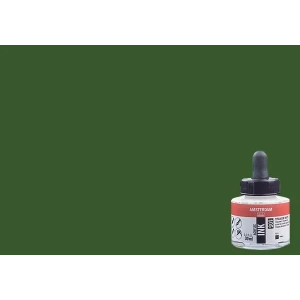 Talens Amsterdam Acrylic Ink 30ml 622 Olive Green Deep