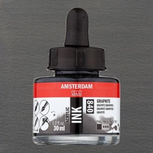 Talens Amsterdam Acrylic Ink 30ml 840 Graphite