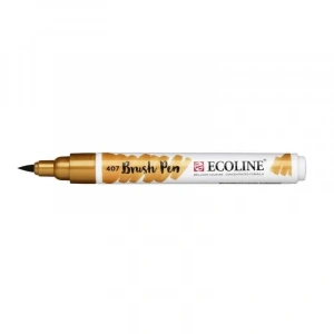 Talens Ecoline Brush Pen Fırça Uçlu Kalem 407 Deep Ochre