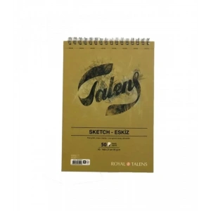 Talens Eskiz Bloğu A5 50 Yaprak 90gr (t090a5 50us)