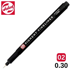 Talens Pigment Fineliner Teknik Çizim Kalemi 02 (0.30mm)