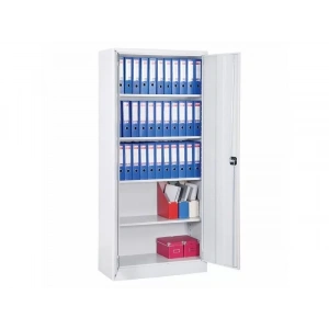 Tam Boy Açık Gri Dosya Dolabı Metal 198cm (Klasör Dolabı)