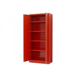 Tam Boy Kırmızı Dosya Dolabı Metal 198cm