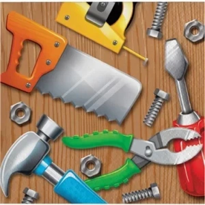 Tamirci Partisi 16 Lı Küçük Peçete