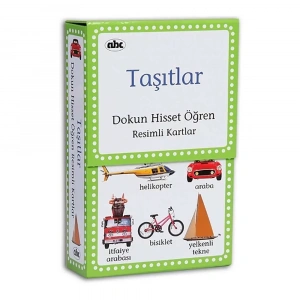 Taşıtlar - Dokun Hisset Öğren Resimli Kartlar
