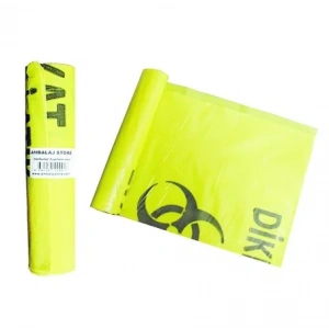 Tehlikeli Atık Poşeti Rulo 80x110 Jumbo Boy ( 10 Adet )