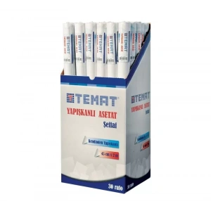 Temat 45 Cm X 2 Mt Yapışkanlı Asetat Rulo 10350