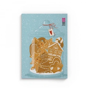 Thinkbook Kış Serisi Kurabiyeler 10,5x14 96 Sayfa Çizgisiz Defter