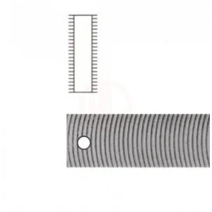 Three Files Eğaldelik12 Kaporta Delikli Eğe 12” - Thraldelık12