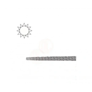 Three Files Eğyk10 Yuvarlak Eğe Kalın 10” - Thryk10