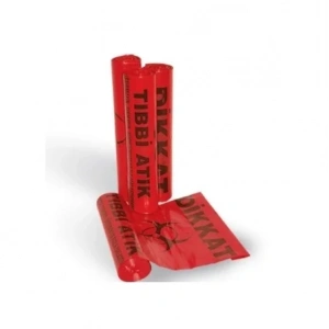 Tıbbi Atık Poşeti Rulo 80x110 Jumbo Boy ( 10 Adet )