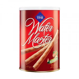 Time Wafer Master Fındık Aromalı Rulo Gofret 120gr